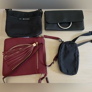Lot of 4 vegan bags! 3 brand new 1 used